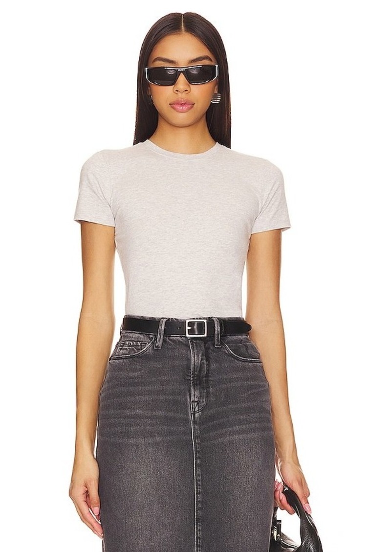 Good American Cropped Baby Tee