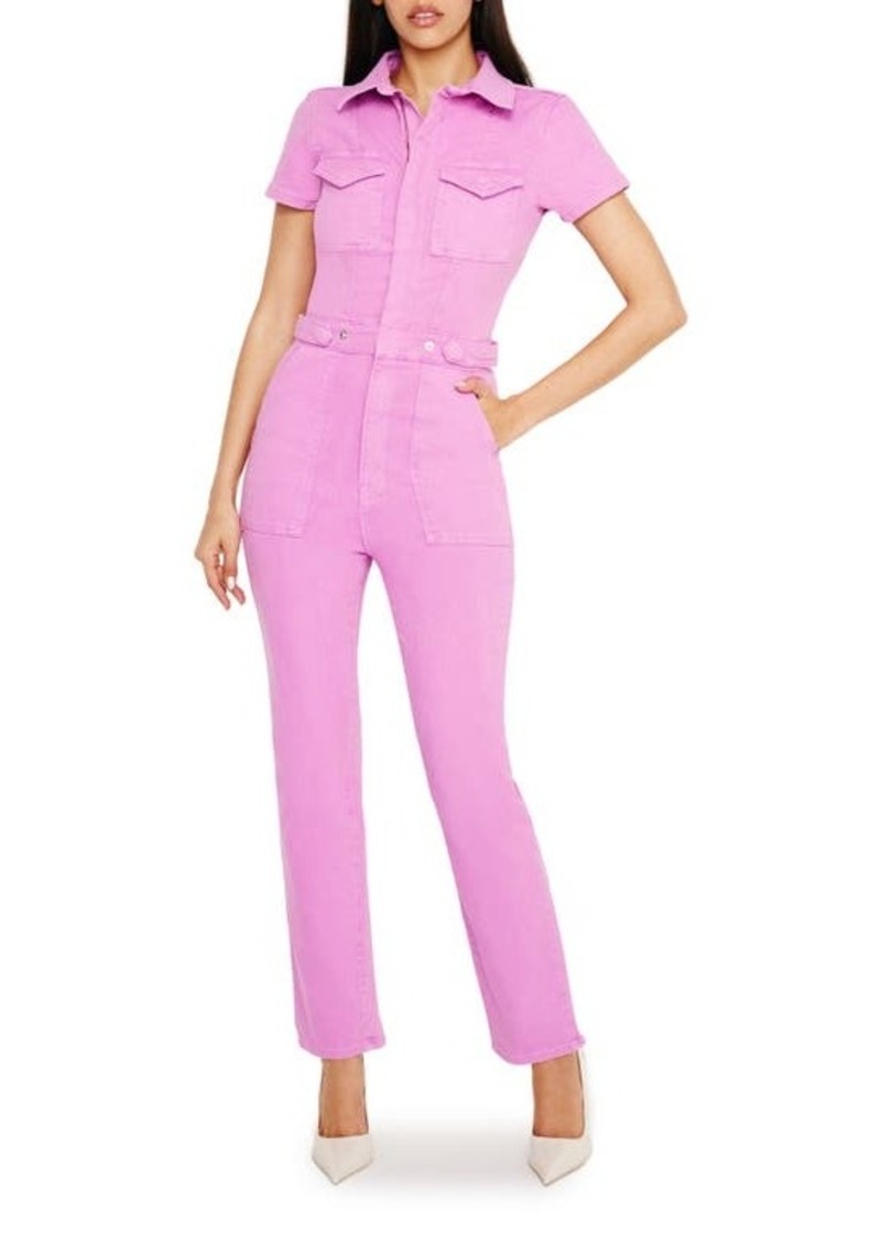 Good American Fit for Success Utility Jumpsuit
