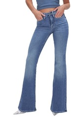 Good American Good Legs Flare Jeans