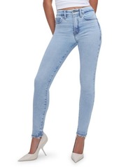 Good American Good Legs Mid Rise Skinny Jeans