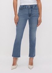 Good American Good Split Pocket Straight Leg Jeans