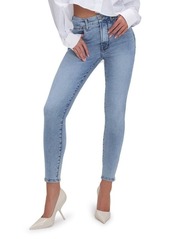 Good American Good Waist High Waist Crop Skinny Jeans