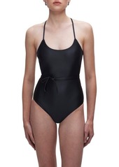 Good American Vacay Strappy One-Piece Swimsuit