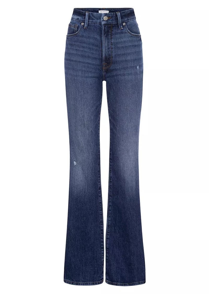 Good American Good Classic Bootcut Jeans