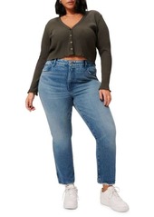 Good American Good Curve Straight Jeans
