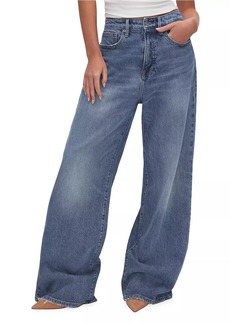 Good American Good Ease Baggy Jeans