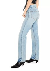 Good American Good Icon Straight Jeans