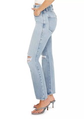 Good American Good Legs Straight-Leg Jeans