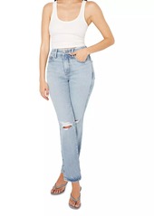 Good American Good Legs Straight-Leg Jeans