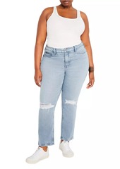 Good American Good Legs Straight-Leg Jeans