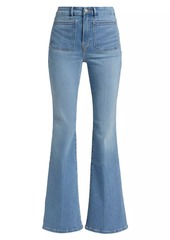 Good American Good Legs Stretch Flare Jeans