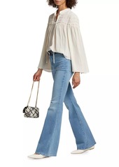 Good American Good Legs Stretch Flare Jeans