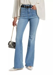 Good American Good Legs Stretch Flare Jeans