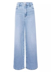 Good American Good Skate Mid-Rise Straight Jeans