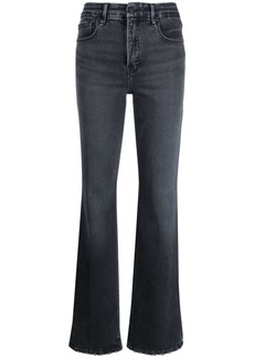 Good American high-rise bootcut jeans