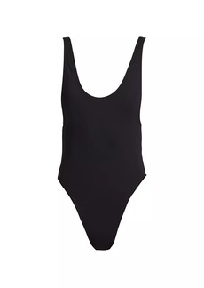 Good American Layout One-Piece Swimsuit