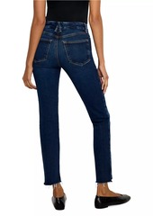 Good American Soft Tech Good Classic High-Rise Skinny Jeans