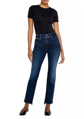 Good American Soft Tech Good Classic High-Rise Skinny Jeans