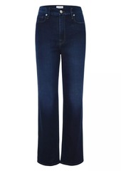 Good American Soft Tech Good Curve Straight Jeans