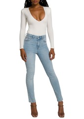Good American High Waist Skinny Jeans in Blue508 at Nordstrom