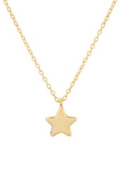 gorjana Star Pendant Necklace in Gold at Nordstrom