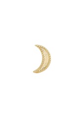 gorjana Single Moon Charm Stud Earring in Gold at Nordstrom