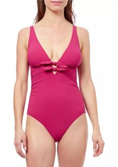 Gottex Dandy Bow One-Piece Swimsuit