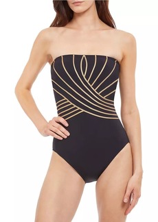 Gottex Embrace Strapless One-Piece Swimsuit