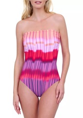 Gottex Gold Hour Bandeau One-Piece Swimsuit