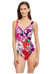 Gottex Bella Rosa Surplice One Piece