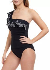 Gottex Lola One-Shoulder One-Piece Swimsuit