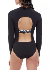 Gottex Long-Sleeve One-Piece Swimsuit