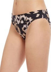 Gottex Miss Butterfly High-Waisted Bikini Bottom