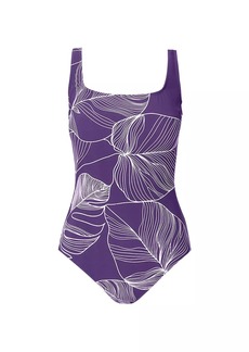 Gottex Natural Essence Squareneck One-Piece Swimsuit