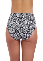 Gottex Plumeria Floral Bikini Bottom