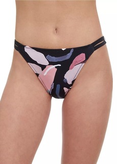 Gottex Printed Mid-Rise Bikini Bottom