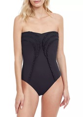 Gottex Queen Of Paradise Ruffled One-Piece Swimsuit