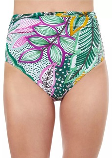 Gottex Tropic Boom High-Waisted Bikini Bottom