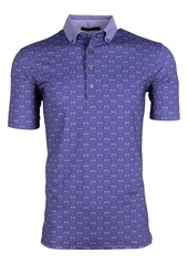Greyson Deco Wolf Polo in Honeycreeper at Nordstrom Rack