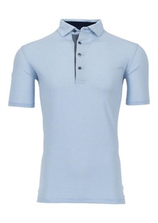 Greyson Men's Saranac Polo Shirt In Wolf Blue