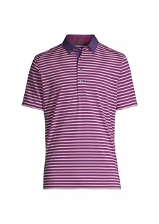 Greyson Okena Striped Polo Shirt