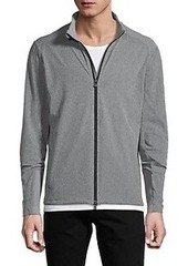 Greyson Stand Collar Full-Zip Sweatshirt