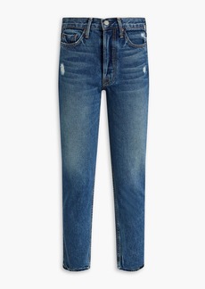 GRLFRND - Karolina Petite high-rise slim-leg jeans - Blue - 23