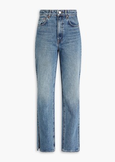 GRLFRND - Harlow high-rise slim bootcut jeans - Blue - 24