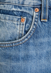 GRLFRND - Jules faded denim shorts - Blue - 24