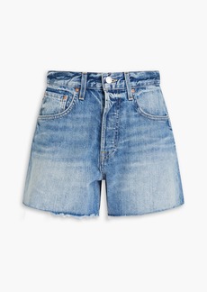 GRLFRND - Jules faded denim shorts - Blue - 23