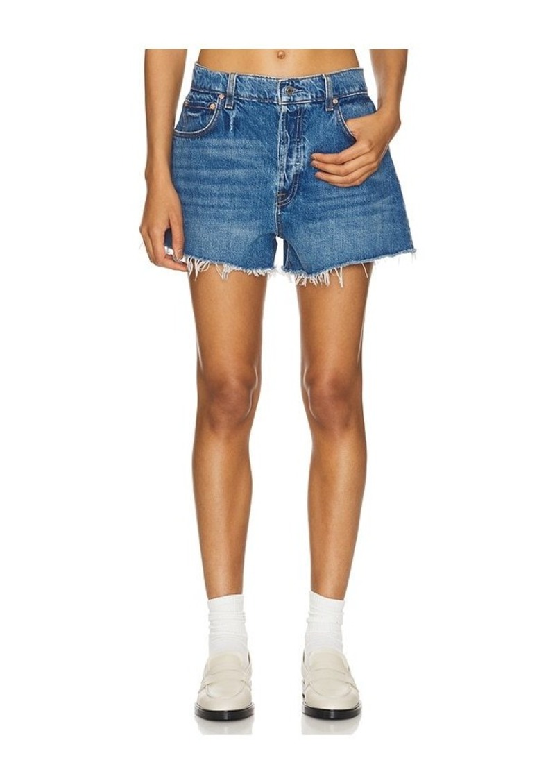 GRLFRND Charlie Low Rise Baggy Cut Off Short