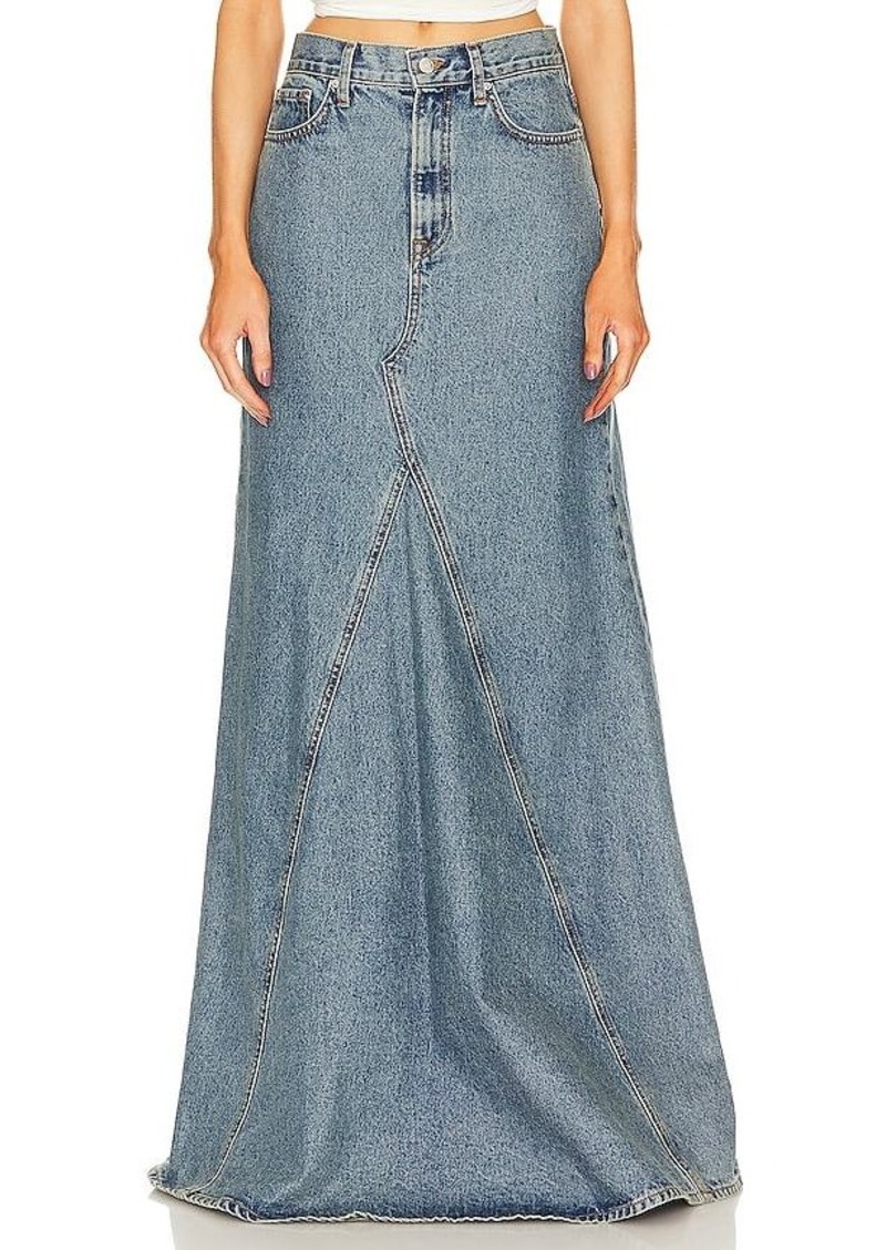 GRLFRND Fiona Godet Maxi Skirt