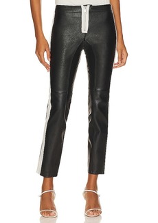 GRLFRND The Leather Moto Pant