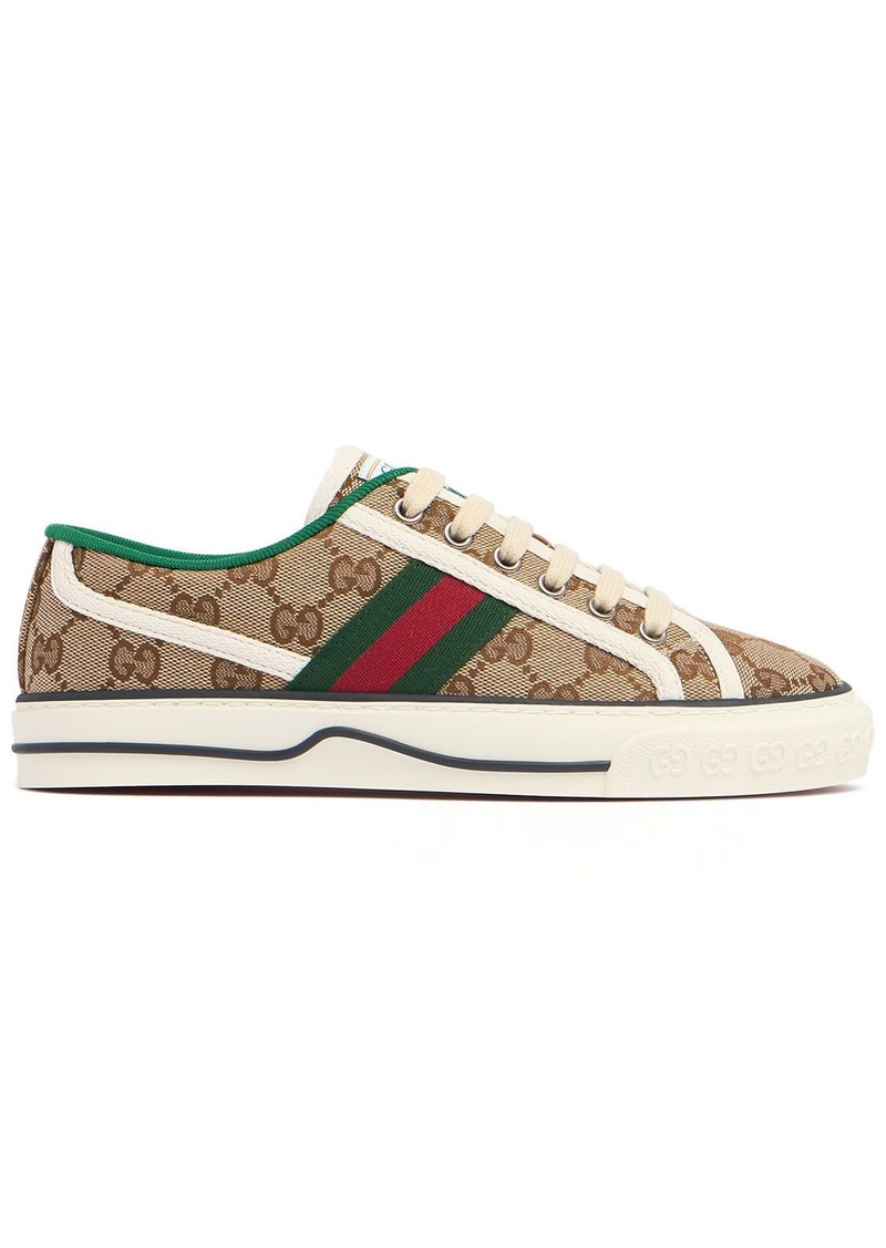 10mm Gucci Tennis 1977 Canvas Sneakers